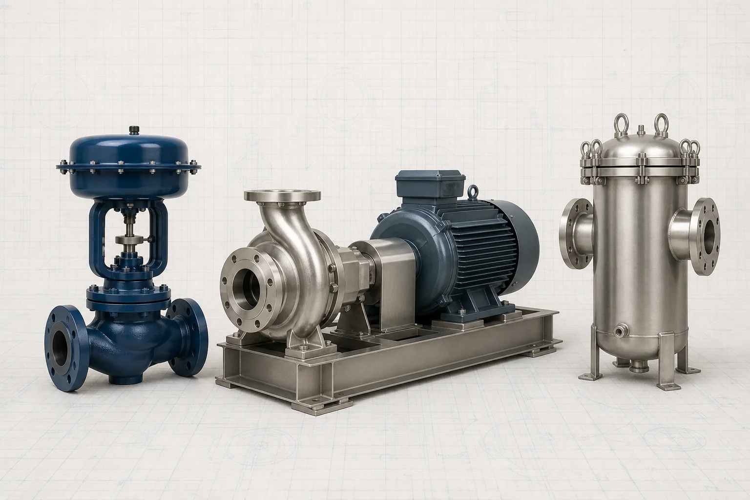 Industrial pumps, valves and filtration