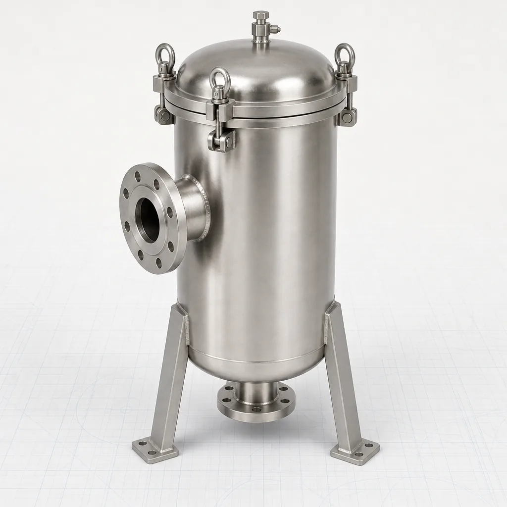 Series FH-400 Single Bag Filter Housing
